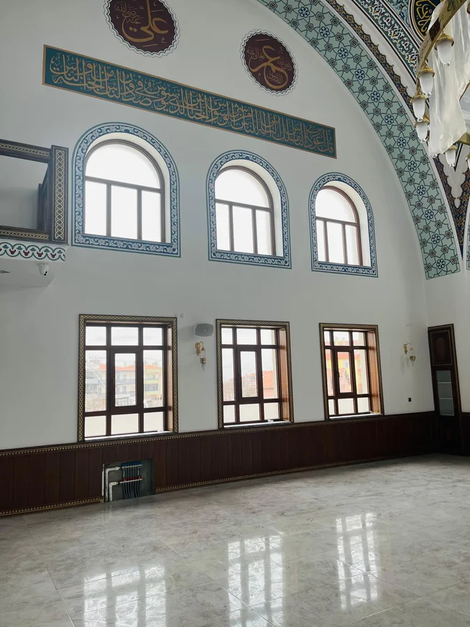 Konya Cami PVC Pencere Uygulaması | Dağpen PVC galeri görseli